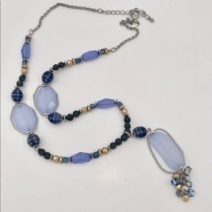 Chico’s long beaded necklace